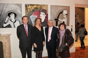 Exposition" hommage à la femme " au château des terrasse à cap d'ail