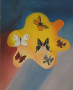 Voir le détail de cette oeuvre: Les papillons 