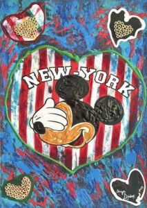 Voir le détail de cette oeuvre: « MICKEY IN NEW YORK »